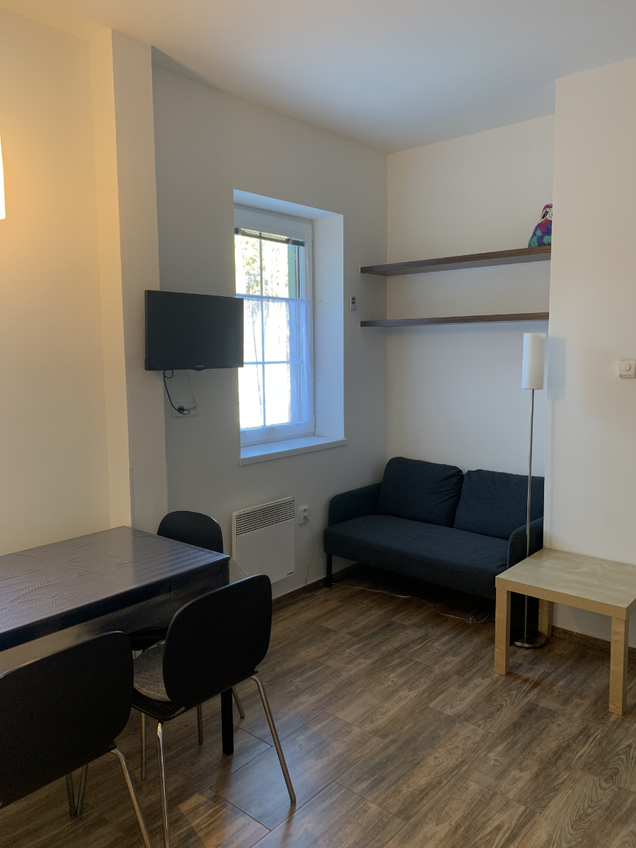 Obývací pokoj v apartmánu